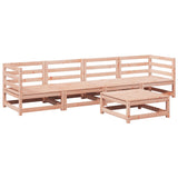 5 Piece Garden Sofa Set Solid Wood Douglas Fir 3299281