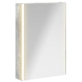 Bathroom Mirror Cabinet Concrete Grey 43 x 11.5 x 60.5 cm 889226