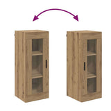 Wall Mounted Cabinet Artisan Oak 34.5 x 34 x 90 cm 882623