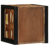 Bedside Cabinet Multicolour 40x35x40 cm Solid Wood Reclaimed 4015958