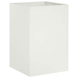 Garden Planter 2 pcs White 50 x 50 x 75 cm Cold-rolled Steel 8005389