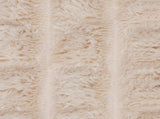 Throw Blanket Beige 270 x 240 cm Fleece 42016912