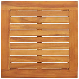 Garden Sofa Set with Cushion 3 pcs Brown Solid Acacia wood 4106577