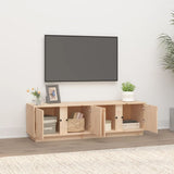 TV Cabinet 140x40x40 cm Solid Wood Pine 814459