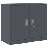 Storage Cabinet Anthracite 80 x 40 x 70 cm Steel 891678