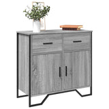 Sideboard Grey Sonoma 79.5x35.5x74.5 cm Engineered Wood 848547