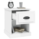 Bedside Cabinets 2 pcs White 39x39x47.5 cm Engineered Wood 816129