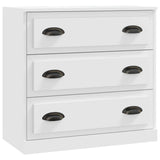 Sideboards 2 pcs White Engineered Wood 3185239