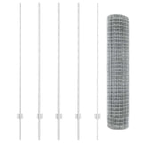 Fence and Post Silver 1.4 x 10 m Steel 3336149