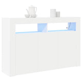 Sideboard White 116 x 30 x 75 cm Engineered Wood 3333876