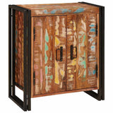 Bedside Cabinet Multicolour Solid reclaimed wood 4102777