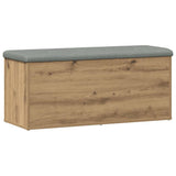 Storage Bench Artisan Oak 102x42x45 cm Engineered Wood 857620