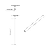 PVC Pipe 29 pcs White PP and PE 864620