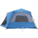 Family Tent 10-Person Blue Quick Release Waterproof 94289