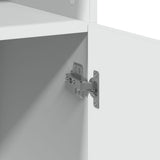 Storage Cabinet White 80x42.5x225 cm Engineered Wood 3281343