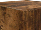 TV Wall Cabinet Wall-mounted 2 pcs Smoked Oak 30 x 31 x 60 cm 892280