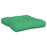 Pallet Cushions 3 pcs Green Fabric 360861