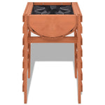 Planter 38x36x60 cm Wood 42348