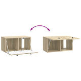 Wall-Mounted TV Cabinet Sonoma Oak 59.5 x 31 x 30 cm 899217