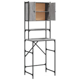 Washing Machine Cabinet Grey Sonoma 68x48.5x194 cm 838976