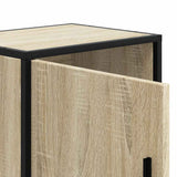 ZNTS Bedside Cabinets 2 pcs Sonoma Oak 40x31x50 cm Engineered Wood and Metal 848712