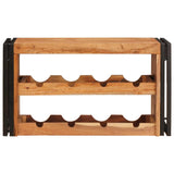 Wine Rack Brown 80 x 45 x 33 cm Solid Acacia Wood 4104758