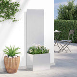 Garden Privacy Screen Sliver 50 x 32 x 150 cm Stainless steel 876445