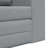 Sofa Bed Light grey 148 x 71 x 83 cm Fabric 4106673