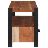 TV Cabinet with Drawer Brown 110 x 30 x 40 cm Solid acacia wood 4104010