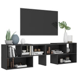 TV Cabinet Grey 149x30x52 cm Engineered Wood 808361