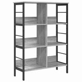 Bookshelf Grey Sonoma 82 x 32 x 112 cm Engineered Wood 883991
