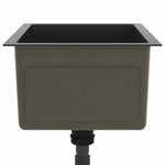 Handmade Kitchen Sink Black Stainless Steel 51507