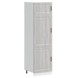 Kitchen Cupboard "Porto" Grey Sonoma Engineered Wood 854113