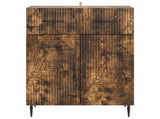 Sideboard Smoked Oak 66 x 34.5 x 89.5 cm Engineered Wood 894870