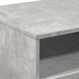 Coffee Table with LED Lights Concrete Grey 90x49x40 cm 839836