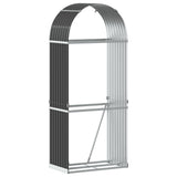 Log Holder Anthracite 80x45x190 cm Galvanised Steel 364560