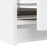 TV Cabinet White 100x35x54 cm Engineered Wood 861805