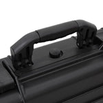 ZNTS Wheeled Flight Case Black 96x42x16 cm PP 51801