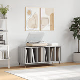 Record Cabinet Grey Sonoma 100x38x48 cm Engineered Wood 831746