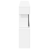 Electric Fireplace White 150 x 21 x 77 cm Engineered wood 8020832
