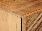 Bedside Table Brown 50 x 33 x 60 cm Solid Mango Wood 4018925