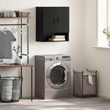 Wall-Mounted Cabinet Black Oak 60 x 31 x 70 cm Engineered Wood 879539