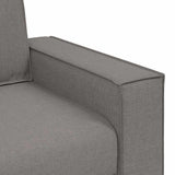 Sofa Set with Cushion 3 pcs Taupe 220 x 78 x 84 cm Fabric 3324615
