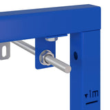 Bathroom Wall Support Height Adjustable Blue 50 x 3 x 112 cm 4106572