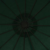 Hanging Garden Parasol Green 3 m Aluminium Pole 47221