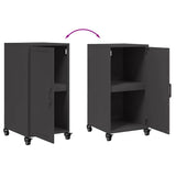 Sideboard Black 36x39x72 cm Steel 846674