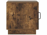 Bedside Table Smoked Oak 43 x 34.5 x 47 cm Engineered Wood 895265