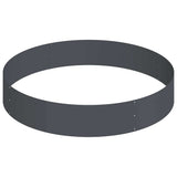 Garden Planter Anthracite 120 x 120 x 20 cm Cold-rolled Steel 873657