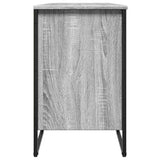 Shoe Cabinet Grey Sonoma 90x38x61.5 cm Engineered Wood 848647