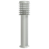 Outdoor Floor Lamp Silver 60 cm Stainless Steel 4006357
